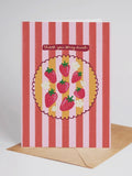 Thank You Berry Much Greeting Card