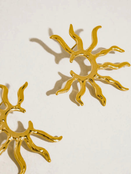 Vionne Sunburst Earrings
