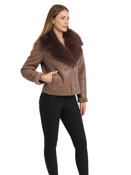 Alana Jacket in Mocha