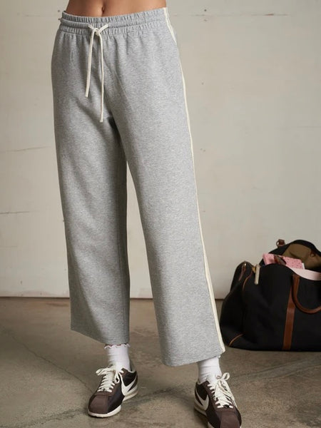 Claud Track Pant in Heather Grey