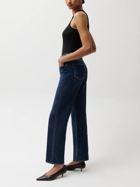 Cassie High Rise Straight Leg in Cultivate