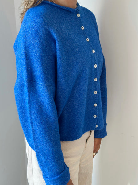 Piper Cardigan in Blue