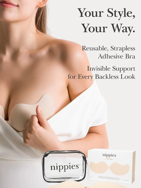 Nippies Flex Adhesive Strapless Bra