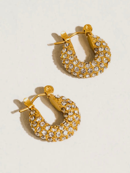 Joleen Glam CZ Hoops