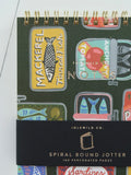 Tinned Fish Spiral Jotter
