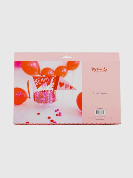 Valentine's Mini Felt Pennant Set