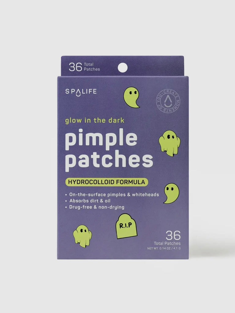 Glow in the Dark Ghost Pimple Patches