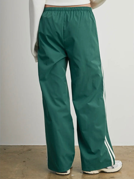 Down To Earth Stripe Pant in Green