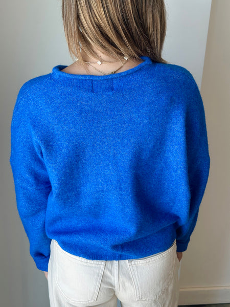 Piper Cardigan in Blue