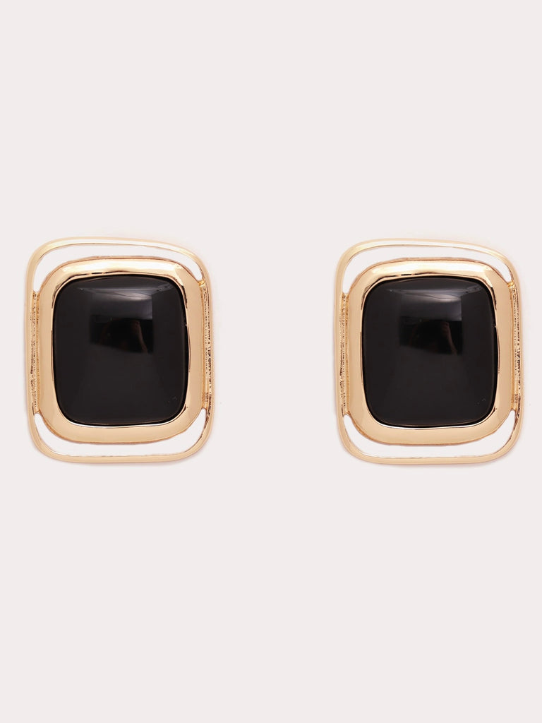 Aya Earrings in Black