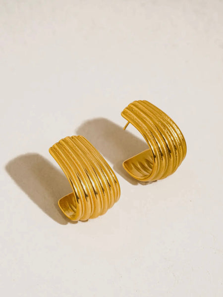 Jovie Ribbed Earrings