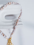 San Tropez Charm Necklace in Neutral