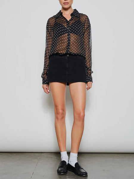 Doting On You Blouse in Black