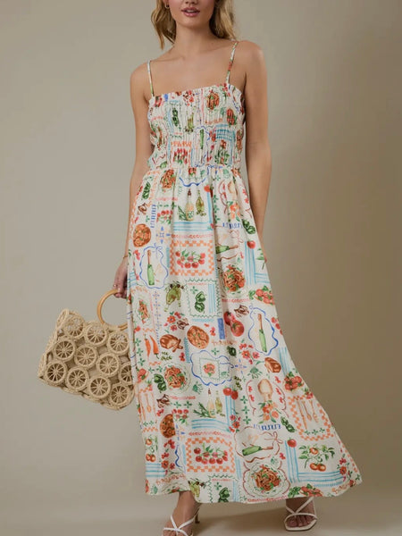 Out Of Office Maxi in Multi