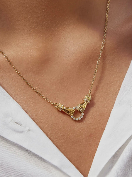 Brissonne Double Hand Necklace