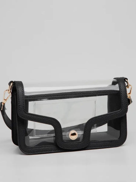 Envelope Stadium Bag in Black