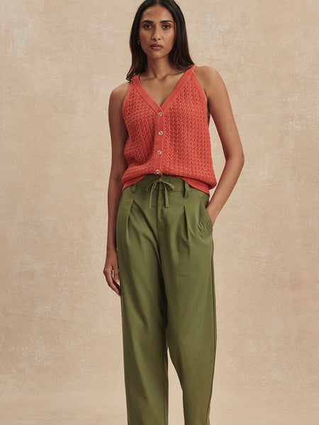 Alessia Knit Tank in Summer Fig
