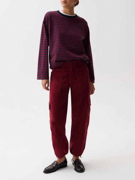 Honor Utility Cord Cargo in Deep Crimson