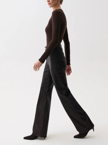 Evie Pant in Coated Mocha