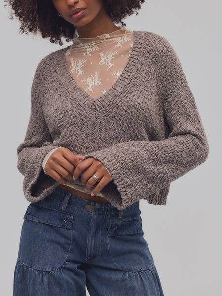 Heartland Pullover in Petrified Wood