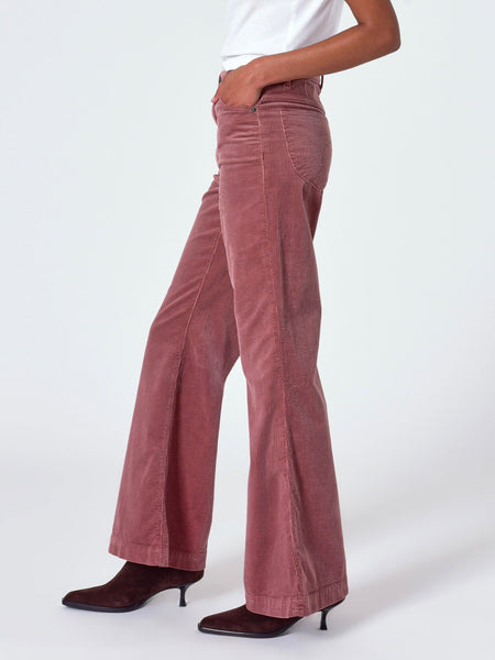 Eastcoast Flare in Rosewood Cord