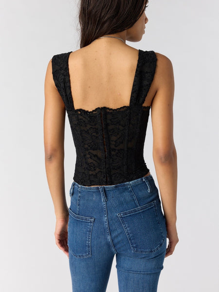 Pretty Little Secrets Corset in Black