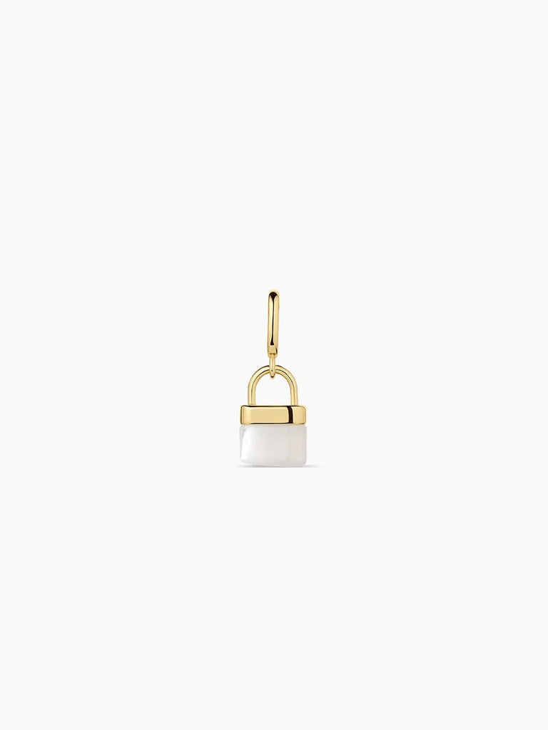 Padlock Parker Charm in Mother of Pearl