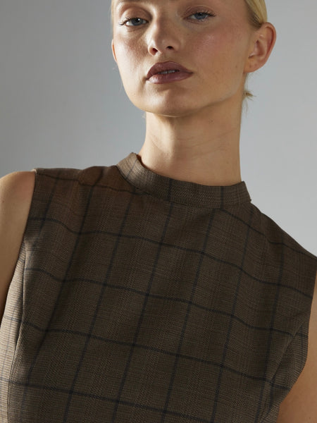 Bows Are (In The) Back Top in Brown