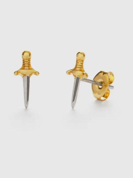 Tiny Dagger Studs