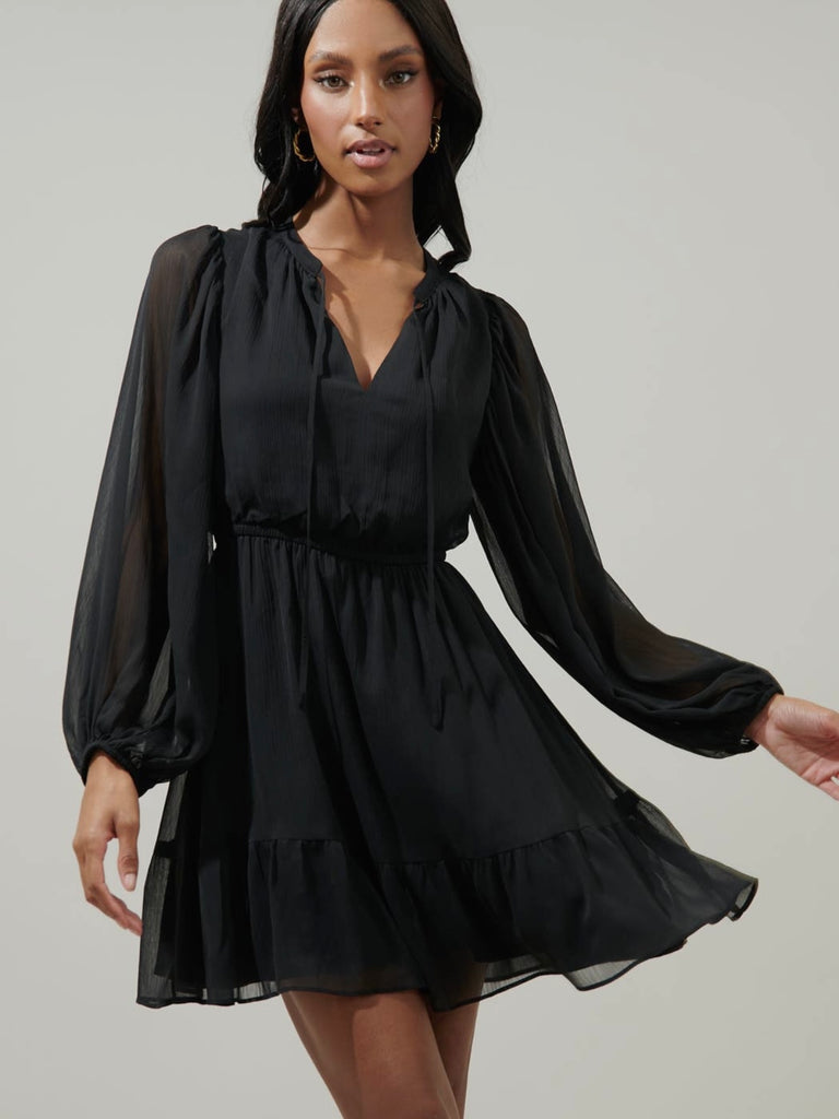 Fly Me To the Balloon Mini in Black