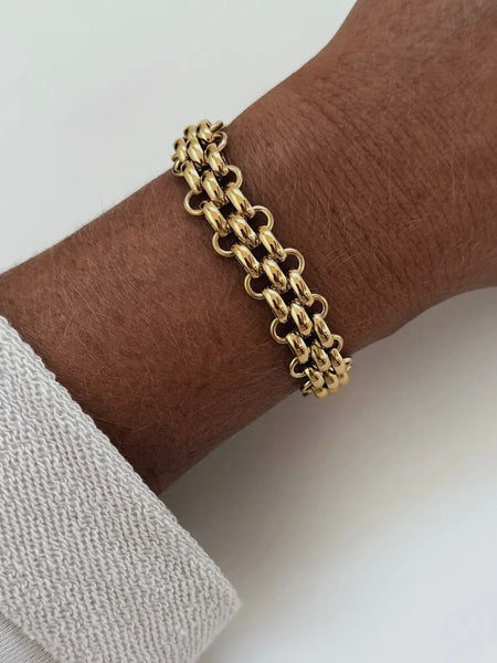 Bali Chunky Chain Bracelet