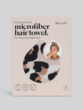 Quick Dry Hair Towel in Leopard