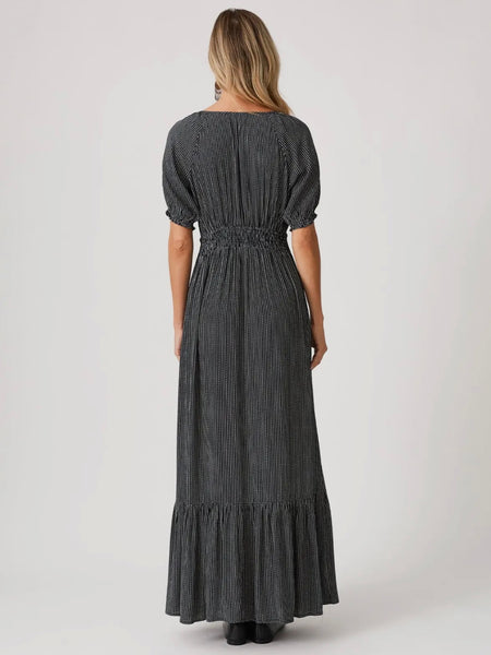 Dottie Maxi Dress in Navy