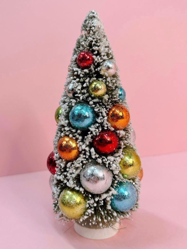 Retro Bottle Brush Tree in Medium