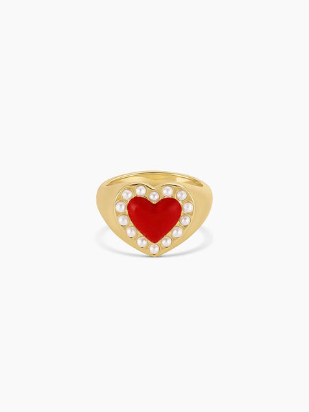 Love Pearl Ring