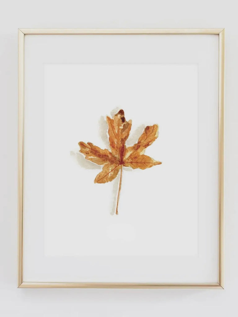 Maple Leaf Art Print
