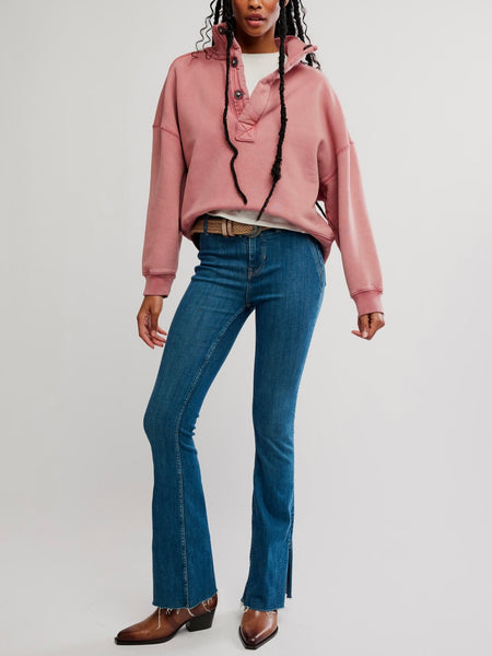 Timeless Pullover in Salsa