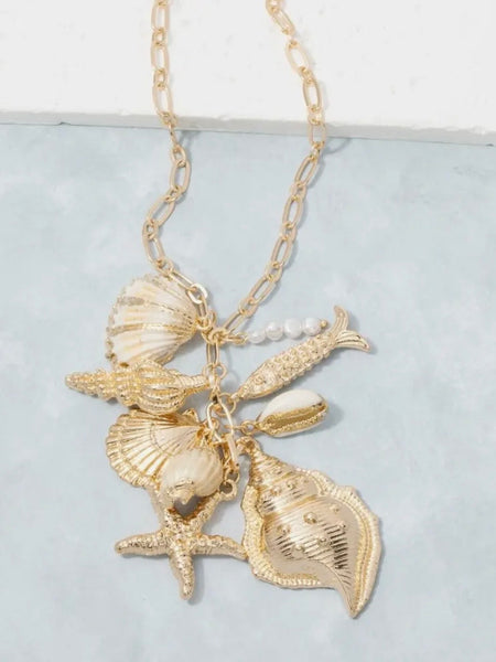 Coastal Cluster Necklace