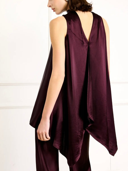 Petrea Top in Maroon