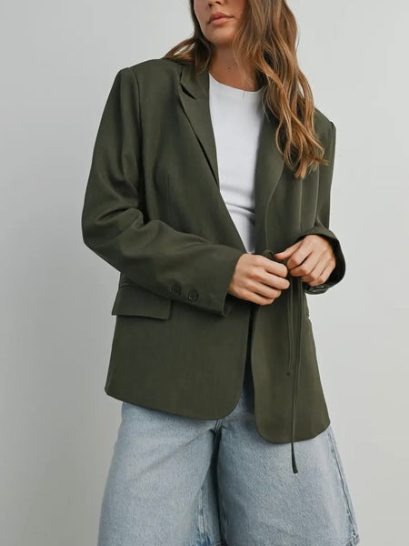 Boss Blazer in Olive