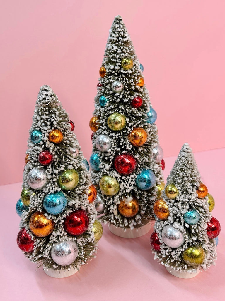 Retro Bottle Brush Tree in Large