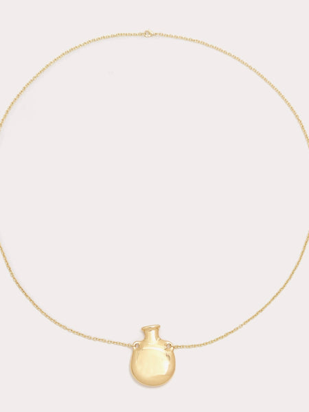 Vessel Necklace in Gold