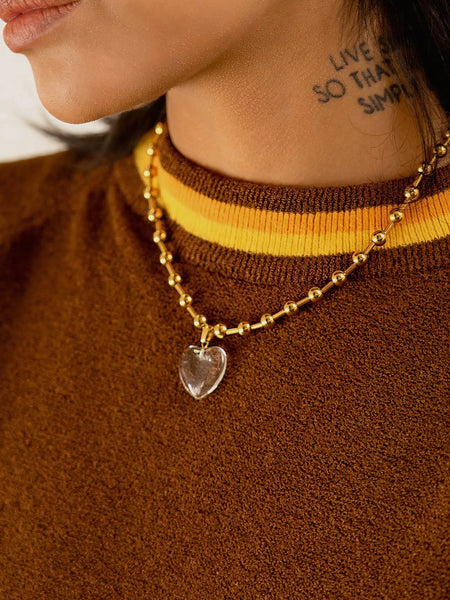 Die Heart Necklace