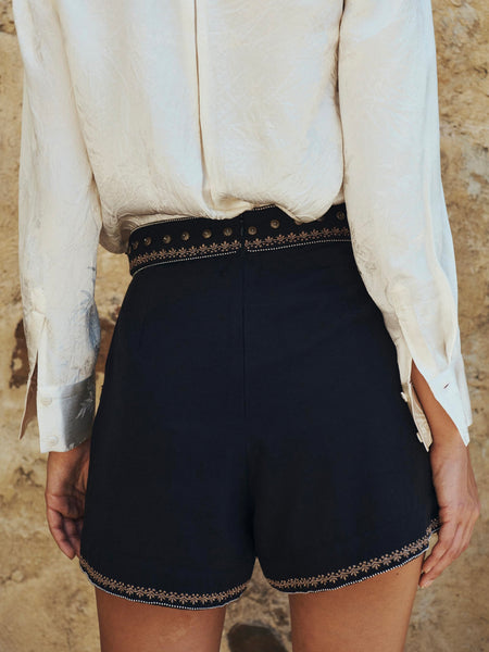 Night Sky Short in Midnight