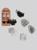 Mini Claw Clips 6pc Set in Halloween