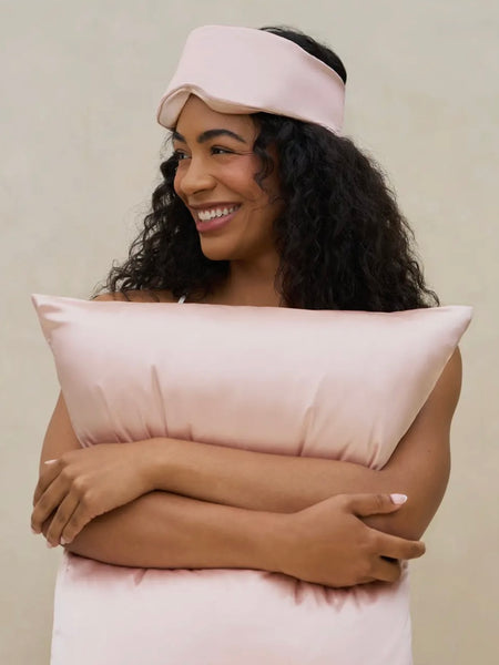 Blush Contour Pillow Eye Mask