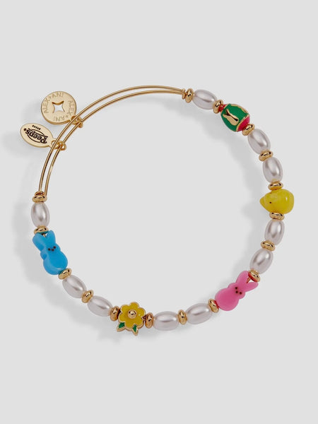 Peeps Chick & Bunny Beaded Bangle