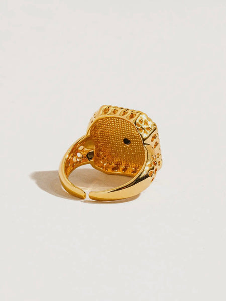 Rouge Enamel Ring