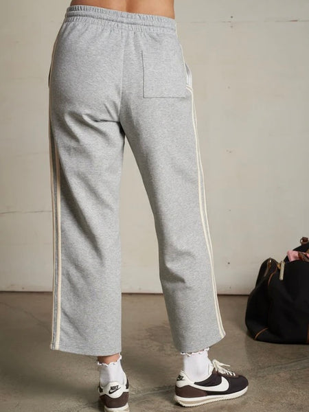 Claud Track Pant in Heather Grey