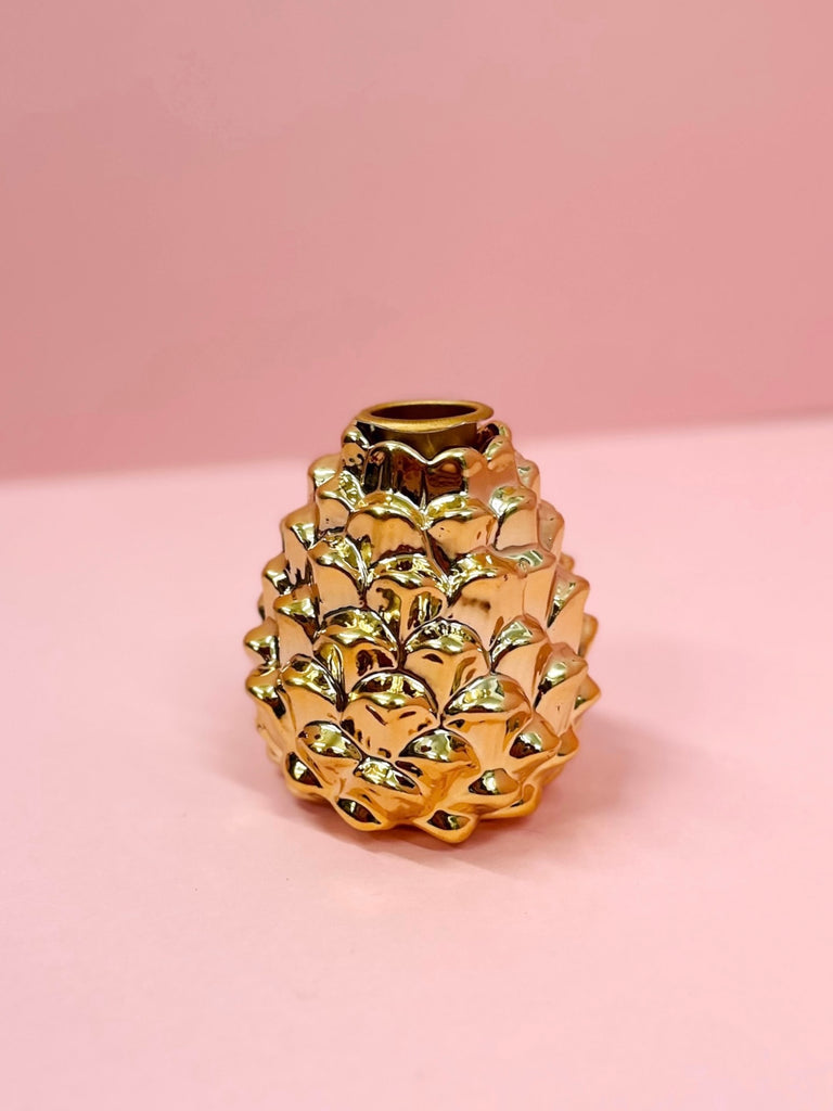 Pine Cone Taper Holder